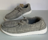 Drope Kate Women’s Faux Fur Lined Shoes Size 8 Grey Casual Comfort Lace-Up NIB Photo 0