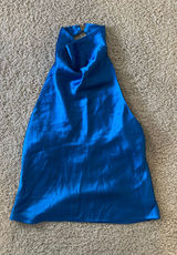 ZARA Halter Satin Top Photo 0