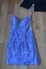 Homecoming Dress Purple Size 4 Photo 0