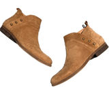 Franco Sarto Brown Kelton Ankle Leather Boots D19 Photo 0