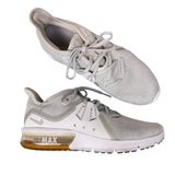 Nike Air Max Sequent 3 Running Sneakers White Platinum Gray Womens Size 8 Photo 0