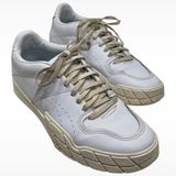 Puma Eris Fantasy Leather Lace-up Sneakers Women’s Size 9 White-Whisper White Photo 0
