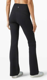 lululemon athletica Black High-Rise Flare Leggings Photo 0