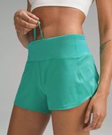 Green Lululemon Speed Up Shorts 2.5" Photo 0