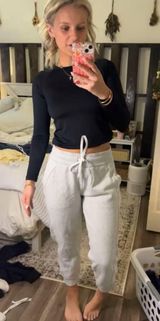 Lululemon Gray Scuba Sweatpants Photo 0