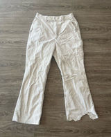 Levi’s Premium Math Club Flare Corduroy Pants Womens Size 29 Cream Y2K Boho Photo 0