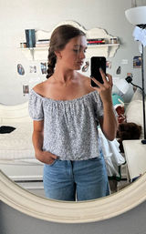 American Eagle Floral Top Photo 0