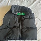 Black Puffer Vest by Shein Photo 0