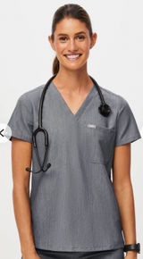 FIGS Catarina One Pocket Scrub Top Medium workwear‎ hospital nurse Photo 0