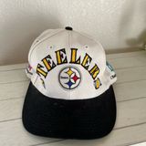 Vintage Pittsburgh Steelers NFL 4 Time Superbowl Champions Hat Snapback Annco 1990s Photo 0