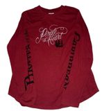 Disney parks Women's Shirt Pirate At Heart Long Sleeve Tee size medium Caribbean Photo 0
