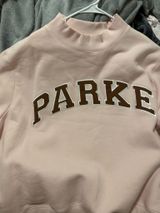PARKE rose and mocha mockneck  Photo 0