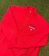 Fall Rush Gonzaga 1/4 Zip Sweatshirt Red Bulldogs Collegiate Football Women S Photo 0