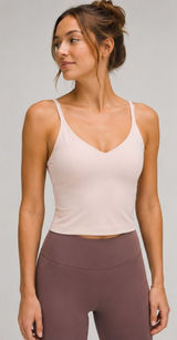 Lululemon Align Tank Top in a soft light pink shade size 8 EUC Photo 0