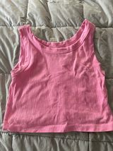 Urban Outfitters pink crop top Photo 0