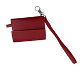 Madewell Wallet Womens OS Red Leather Wristlet Snap Closure Small Bifold Classic Photo 0