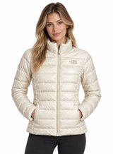 The North Face 550 Down Puffer Jacket XS Cream Off White Aconcagua Photo 0