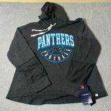 NEW Fanatics Carolina‎ Panthers Hoodie Gray Pullover NFL Football Size S Photo 0