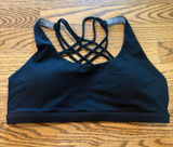 Born Primitive Vitality Original Sports Bra Black Grey Photo 0