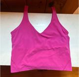 Sonic Pink Lululemon Align Tank Photo 0