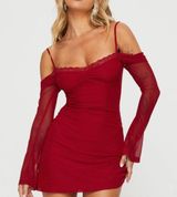 Princess-polly Women's Red Dress Photo 0