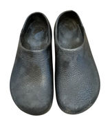 Birkenstock Black Rubber Waterproof Men's Clog Mules Shoes 40 MENs 7 womens 9 Photo 0