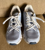 On Cloudflyer 4 Running Shoes Women's 9 Glacier Cobble Blue Athletic Sneakers Photo 0
