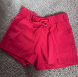 Orange Lululemon Shorts Photo 0