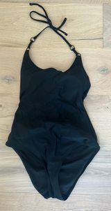 Aerie Black One-Piece Swimsuit Photo 0