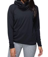 Lululemon Healthy Heart Pullover Hoodie Thumbholes Rulu Sweat-Wicking Black 10 Photo 0