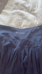 Navy gold hinge skirt Photo 0
