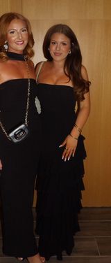 Black Maxi Dress Formal Size M Photo 0