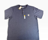 Carhartt Men’s XL Loose Fit Henley T Shirt Pocket Dark Gray NWT TK0084-M Photo 0