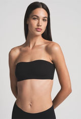 SKIMS NAKED BANDEAU‎ BRA IN ONYX NWT strapless size XXS Photo 0