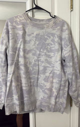 Lululemon Camo Crewneck Perfectly Oversized Photo 0
