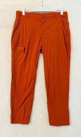 REI Co-op Sahara Guide Pants Womens 12‎ Petite Orange Hiking Outdoor Lightweight Photo 0