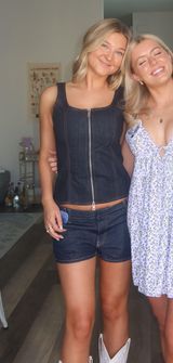 Zara Two Piece Set Denim Photo 0