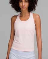 NWT Swiftly Tech Racerback Tank Top 2.0 Race Length - Strawberry Milkshake Photo 0