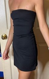 Black Strapless Dress Photo 0