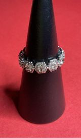 Bomb Party RG44110 “Free The Inner You” Cubic Zirconia on Rhodium Sz 10 Ring NWT Photo 0