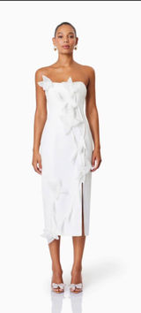 Elliatt Bethany Strapless Floral Midi/Maxi Dress Photo 0
