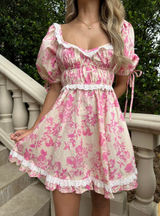 Floral mini dress Photo 0