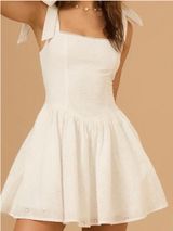 Altar'd State Dress Mini White Photo 0