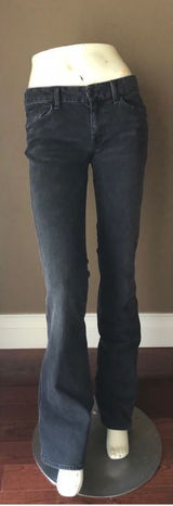 7 For All Mankind Black Jeans Bootcut Photo 0