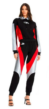 I.AM.GIA Reflective‎ Sabrina Joggers XS Streetwear Instagram Kim K Hollywood LA Photo 0