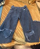 Wrangler black distressed jeans Photo 0