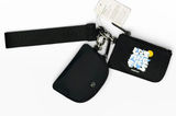 NWT Lululemon Dual Pouch Wristlet Los Angeles Black LW9FMGS‎ Ipod Change Case Photo 0