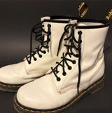 Boots Dr. Martens 1460 Women’s Smooth Leather Lace-Up White Photo 0