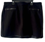 White House Black Market Black‎ Mini Skirt Size 14 Photo 0