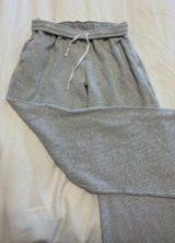Grey Waffle Brandy Melville Sweatpants Photo 0